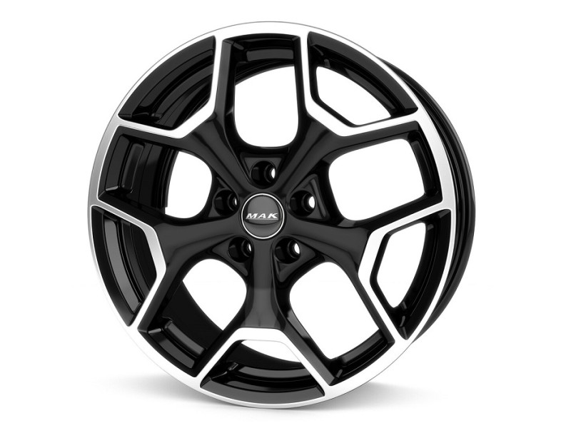 Диск Mak Liberty Black Mirror R17 W7.5 PCD5x110 ET39 DIA65.1