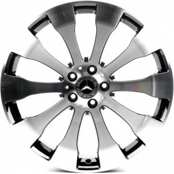 Диск Replica Mercedes MR1289 Closs Black Machined Face R20 W8.5 PCD5x112 ET62 DIA66.6