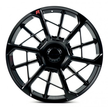 Диск Replica ZE3165 Matte Black Red R R19 W8.0 PCD5x108 ET45 DIA63.4