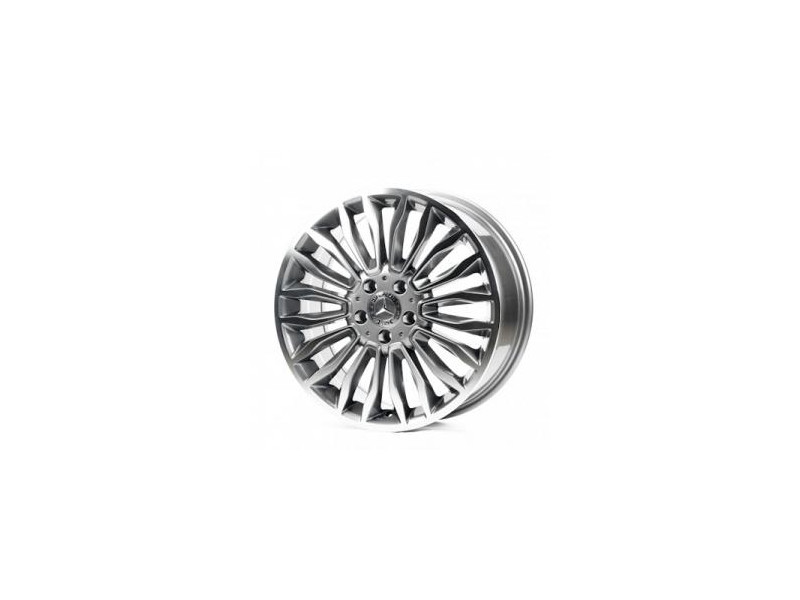 Диск Replica Mercedes MR1490 gloss grey machined face R18 W7.5 PCD5х112 ET52 DIA66.6