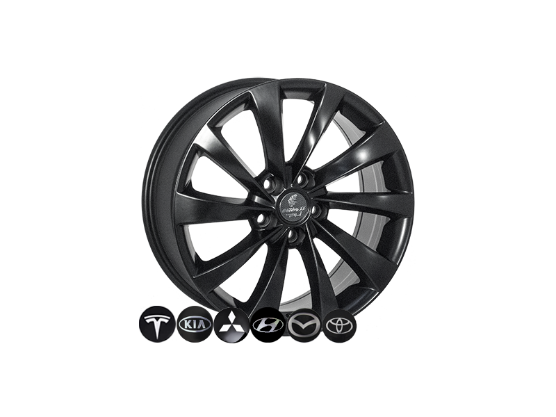 Диск Zorat Wheels BKY0001 MATTBLACK R19 W8.5 PCD5x114.3 ET40 DIA67.1