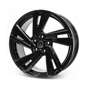 Диск Replica Volkswagen VV641 Gloss Black R18 W7.5 PCD5x112 ET50 DIA57.1