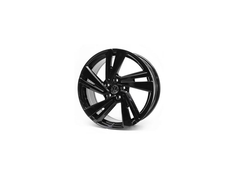 Диск Replica Volkswagen VV641 Gloss Black R18 W7.5 PCD5x112 ET50 DIA57.1