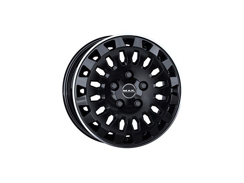 Диск Mak Overland Gloss Black Mirror Ring R17 W7.0 PCD5x120 ET60 DIA65.1
