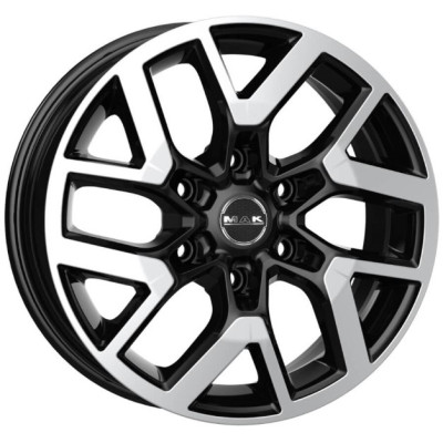 Диск Mak Gravel Black Mirror R17 W7.0 PCD6x120 ET50 DIA74.5