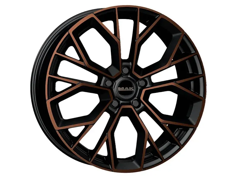 Диск Mak Stilo Black & Bronze R20 W8.5 PCD5x112 ET35 DIA76