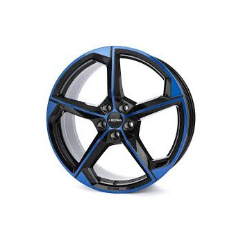 Диск Ronal R66  Jetblack Blue Tinted R20 W8.5 PCD5x112 ET45 DIA76.0