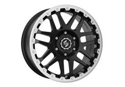 Диск Etabeta Combat CV Matt Black Lip + Cap Polish R17 W8.0 PCD6x130 ET48 DIA84.1