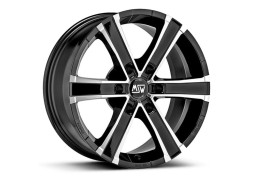 Диски MSW Sahara 6 Gloss Black Full Polished R17 W8.0 PCD6x114.3 ET20 DIA66.1
