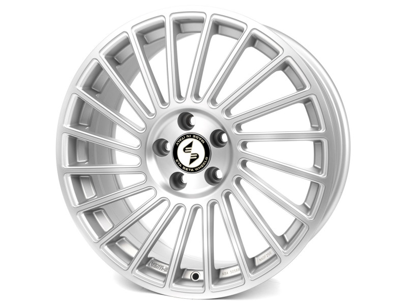 Диски Etabeta Venti-R Matt Silver Full Polish R18 W7.5 PCD5x100 ET38 DIA67.1