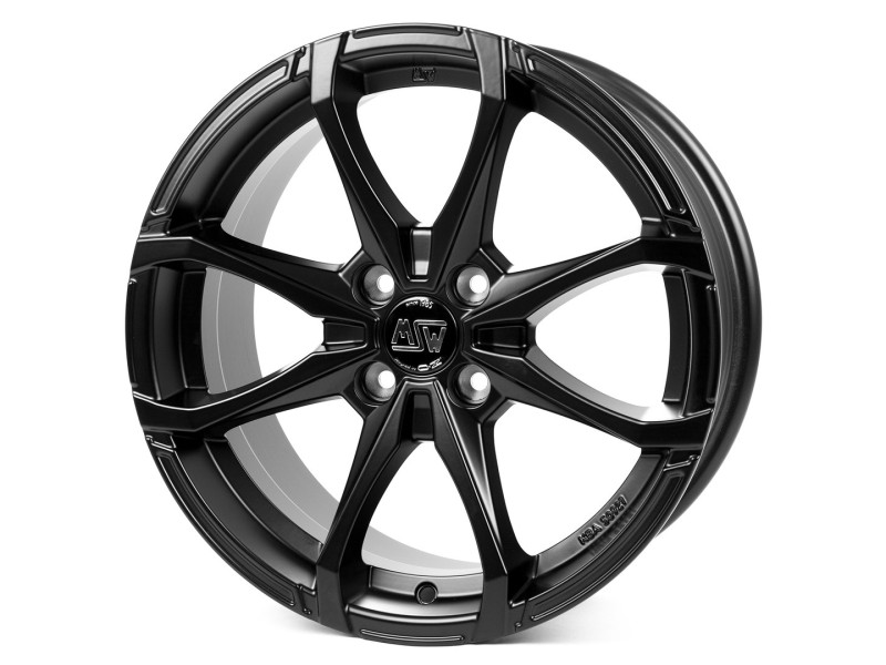 Диск MSW X4 Matt Black R14 W5.5 PCD4x100 ET40 DIA63.3