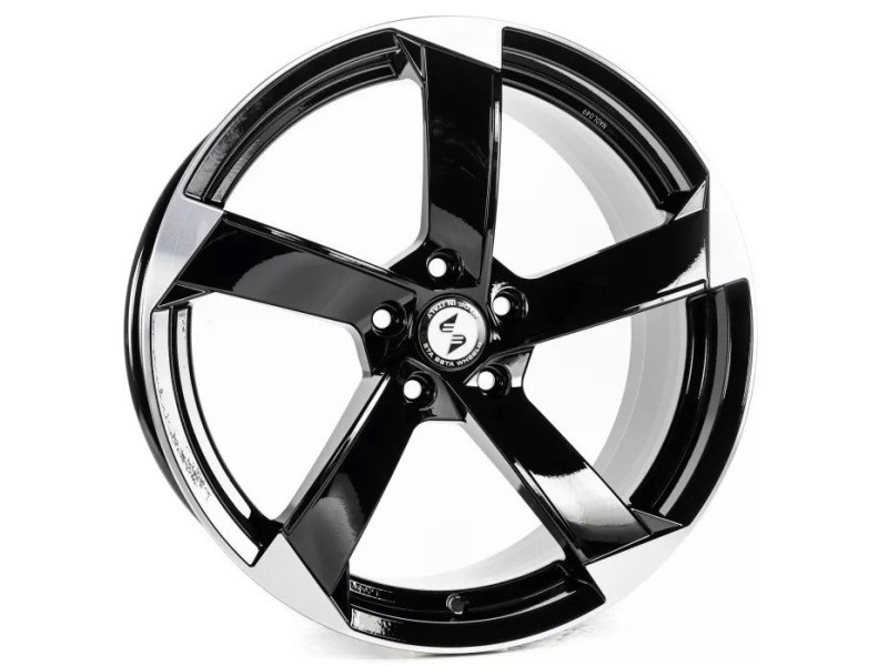 Диск Etabeta Magic Shiny Black Special Edition R18 W8.0 PCD5x112 ET25 DIA66.5