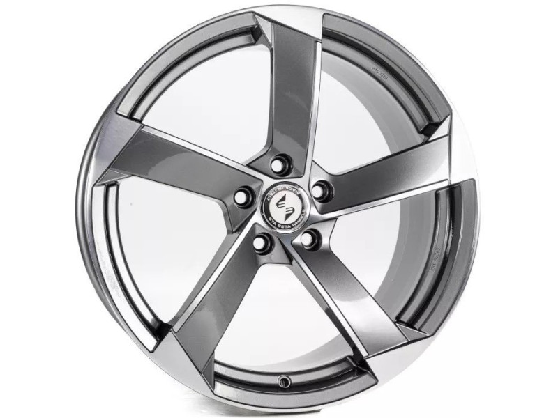 Диск Etabeta Magic Matt Anthracite Full Polish R19 W8.5 PCD5x112 ET47 DIA57.1