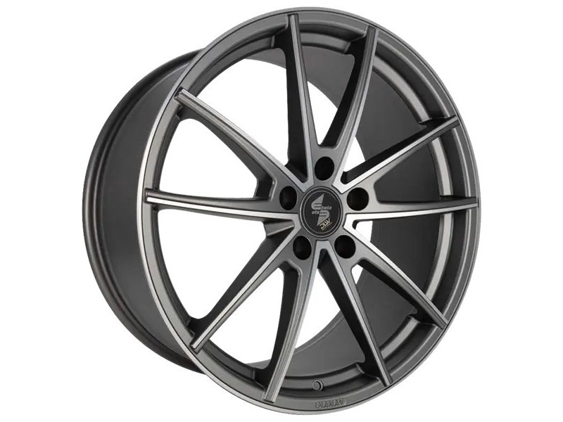 Диск Etabeta Manay Matt Anthracite Full Polish R19 W8.5 PCD5x112 ET49 DIA78.1