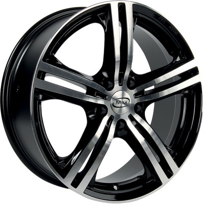 Диск MIM Milano Evo Black Mirror R16 W7.0 PCD5x112 ET48 DIA66.6