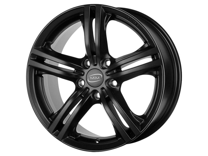 Диск MIM Milano Evo Flat Black R15 W6.5 PCD5x112 ET45 DIA66.6