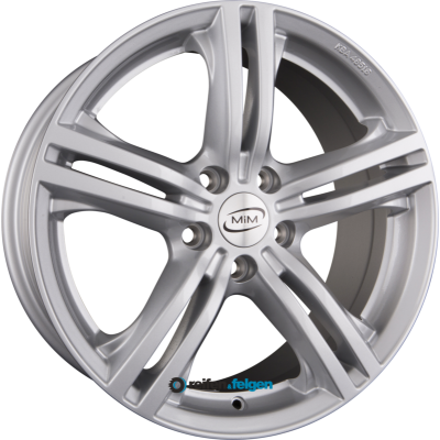 Диск MIM Milano Evo Silver R17 W7.5 PCD4x100 ET35 DIA60.1