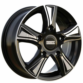 Диск Fondmetal Pro1 Glossy Black Machined R17 W7.0 PCD5x108 ET45 DIA65.1