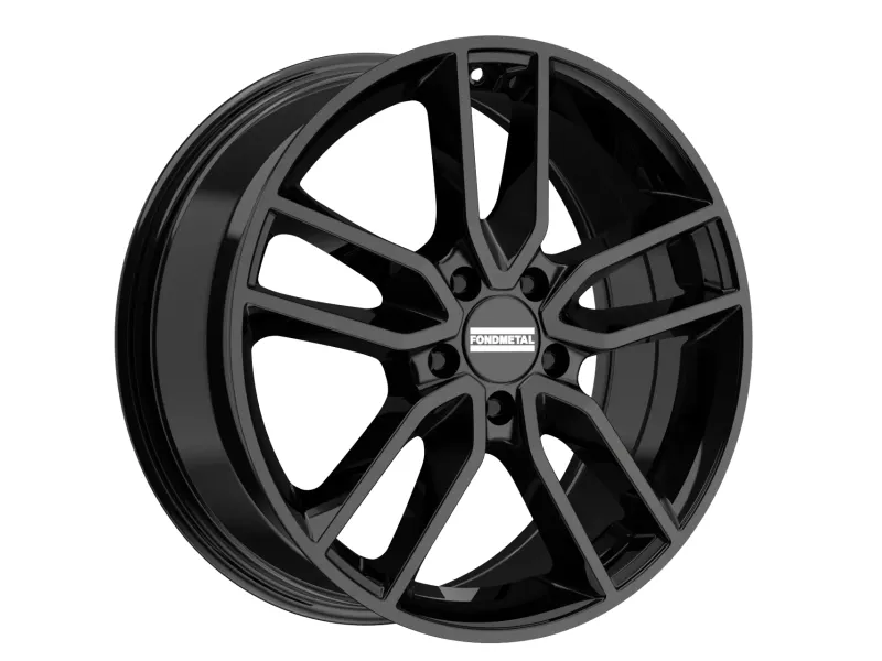 Диск Fondmetal Koros Glossy Black R17 W7.0 PCD5x112 ET40 DIA57.1