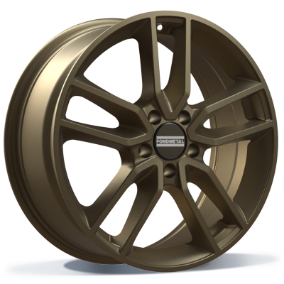 Диск Fondmetal Koros Matt Braun R19 W8.0 PCD5x115 ET45 DIA71.6