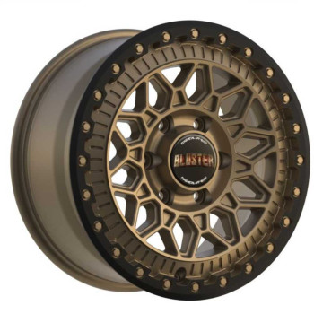 Диск Fondmetal Bluster Matt Braun Black Lip R18 W8.0 PCD5x120 ET41.5 DIA72.6