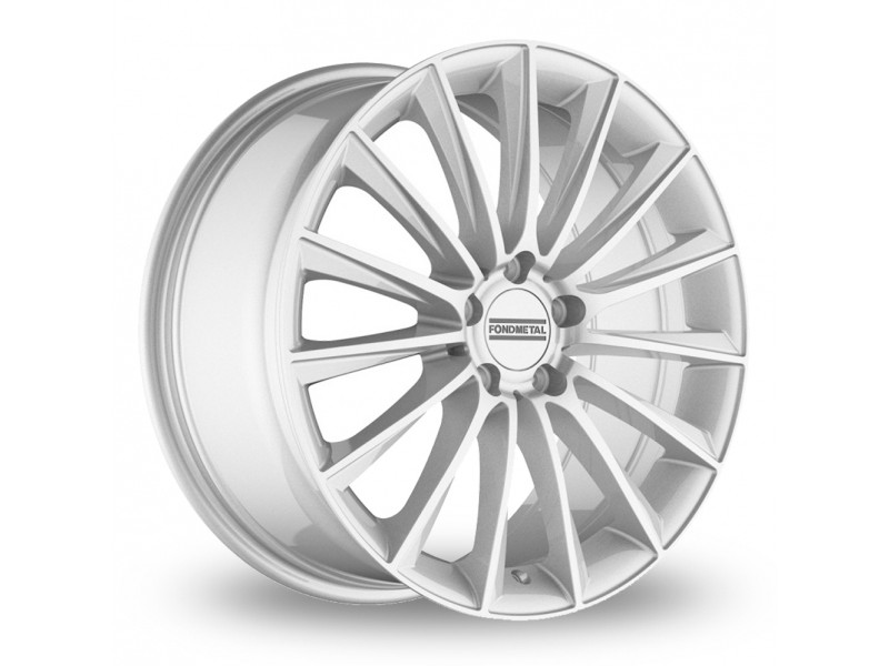 Диск Fondmetal Aidon Glossy Silver R20 W9.5 PCD5x112 ET22 DIA66.5