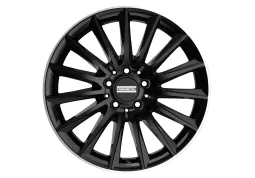 Диск Fondmetal Aidon Glossy Black Machined Lip R20 W9.5 PCD5x112 ET22 DIA66.5