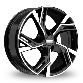 Диск Fondmetal Atena Glossy Black Machined R18 W8.0 PCD5x112 ET29 DIA66.5