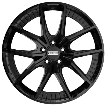 Диск Fondmetal Elatha Glossy Black R18 W8.0 PCD5x112 ET45 DIA66.5