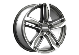 Диск Fondmetal Hexis Glossy Titanium Machined R18 W8.0 PCD5x112 ET29 DIA66.5