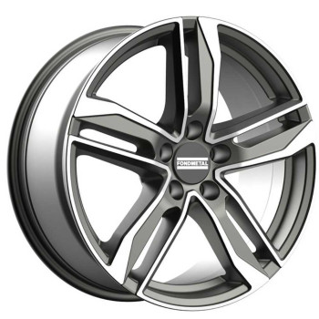 Диск Fondmetal Hexis Glossy Titanium Machined R20 W9.0 PCD5x112 ET33 DIA57.1