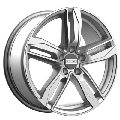 Диск Fondmetal Hexis Glossy Silver R20 W8.5 PCD5x112 ET39 DIA66.5