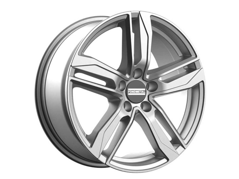 Диск Fondmetal Hexis Glossy Silver R20 W8.5 PCD5x112 ET39 DIA66.5