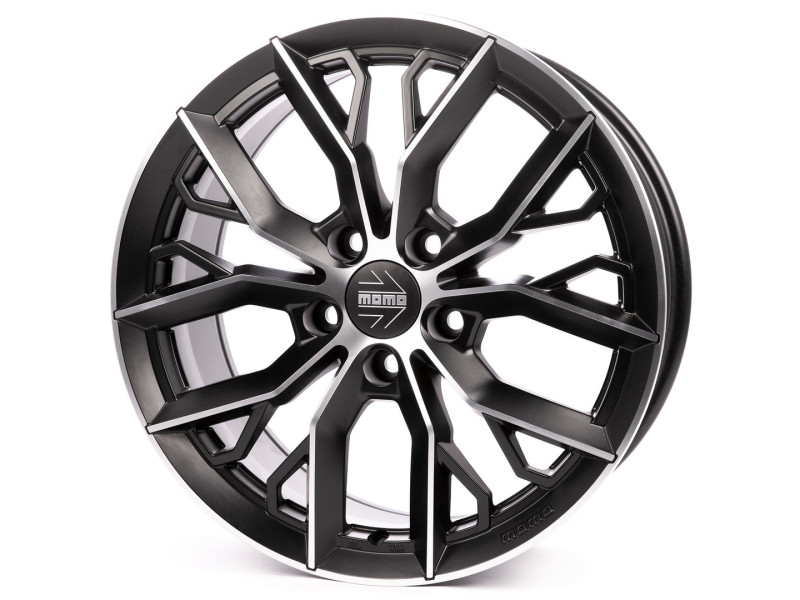 Диск Momo Massimo Matt Black Diamond Cut R18 W8.0 PCD5x108 ET42 DIA72.3