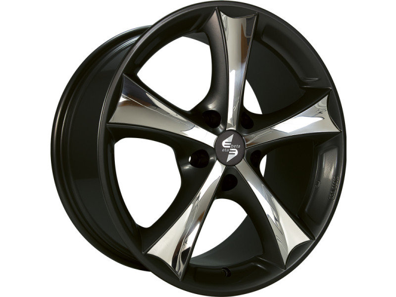 Диск Etabeta Tettsut-X Shiny Black R19 W9.0 PCD5x120 ET45 DIA65.1