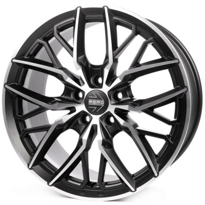 Диск Momo Spider Matt Black Diamond Cut R20 W10.0 PCD5x112 ET35 DIA79.6