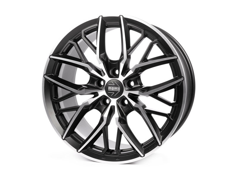 Диск Momo Spider Matt Black Diamond Cut R19 W8.5 PCD5x112 ET40 DIA79.6