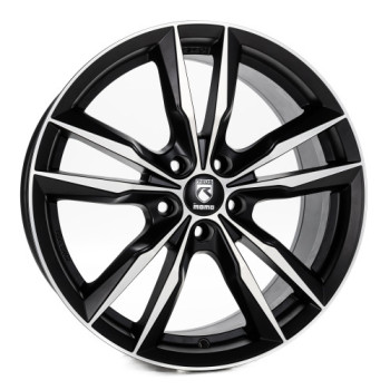 Диск Momo Fast Matt Black Polished R17 W7.5 PCD5x108 ET45 DIA72.3