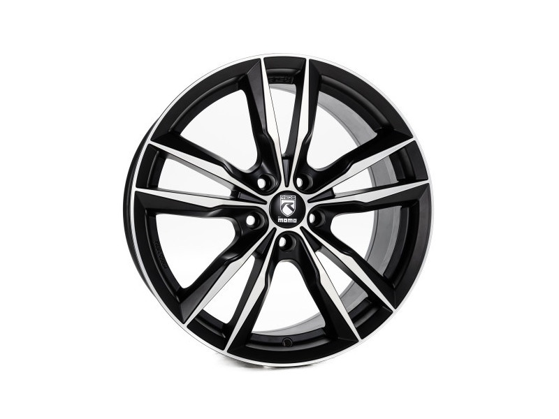 Диск Momo Fast Matt Black Polished R18 W8.0 PCD5x108 ET45 DIA72.3