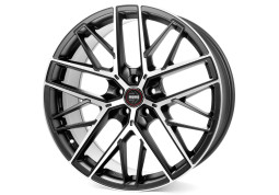 Диск Momo RFX-01 Matt Black Polished R21 W9.5 PCD5x112 ET25 DIA66.5