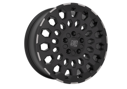 Диск MSW 99 VAN Matt Black Lip Polished R18 W8.0 PCD5x112 ET48 DIA66.46