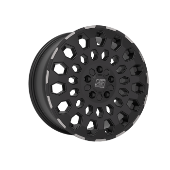 Диск MSW 99 VAN Matt Black Lip Polished R18 W8.0 PCD5x120 ET45 DIA65.06