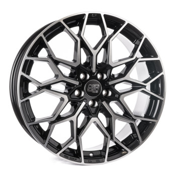 Диск MSW 51 Gloss Black Full Polished R20 W10.0 PCD5x112 ET26 DIA73.1