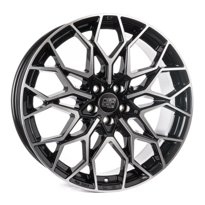 Диск MSW 51 Gloss Black Full Polished R20 W10.0 PCD5x112 ET26 DIA73.1