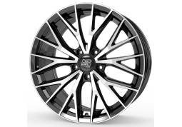 Диск MSW 44 Gloss Black Full Polished R20 W9.0 PCD5x110 ET29 DIA65.06