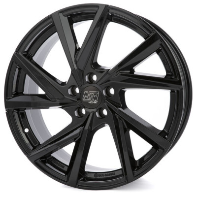 Диск MSW 80 5H Gloss Black R19 W8.0 PCD5x108 ET48 DIA63.34