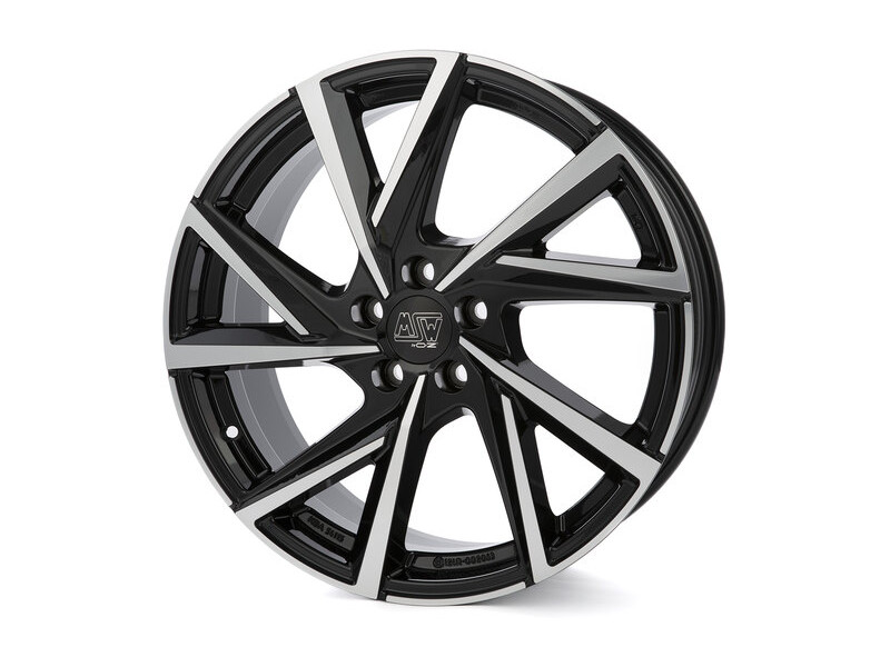 Диск MSW 80 5H Gloss Black Full Polished R16 W6.5 PCD5x114.3 ET32 DIA66.06