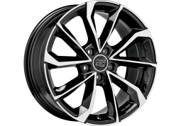 Диск MSW 42 Gloss Black Full Polished R18 W8.0 PCD5x108 ET48 DIA63.34