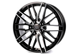 Диск MSW 72 Gloss Black Full Polished R18 W8.0 PCD5x112 ET35 DIA73.1