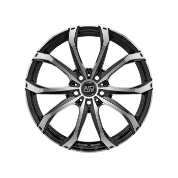 Диск MSW 48 Gloss Black Full Polished R17 W7.0 PCD5x108 ET46 DIA65.06